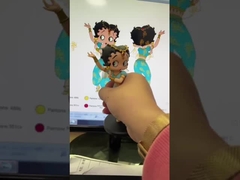 Eu quero, eu faço. Brinquedo de arte personalizado figura personalizada da foto ou do desenho