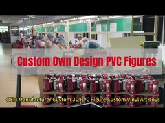 Fabricante OEM Brinquedos de arte em vinil 3D personalizados em PVC