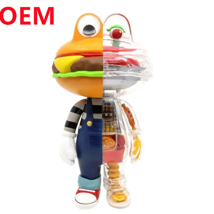 Fabricante de estátuas personalizadas de plástico PVC Vinil Brinquedos Designer Cartoon Oem Art Decoração de casa Figura de brinquedo Figura de ação de anime