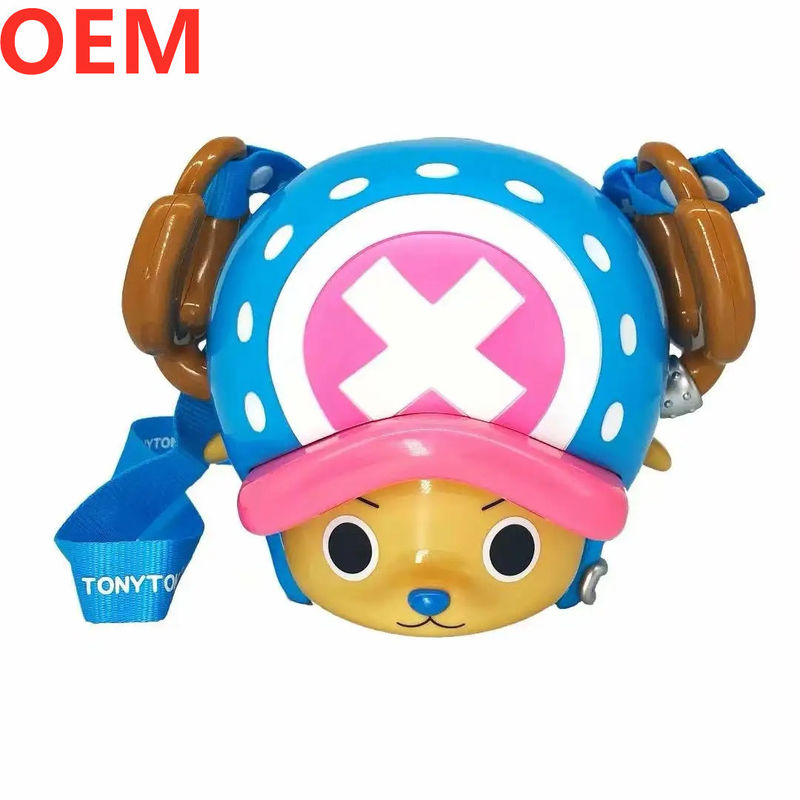 Personalização OEM Design Cartoon Popcorn Bucket Plástico 3D Cartoon Popcorn Bucket