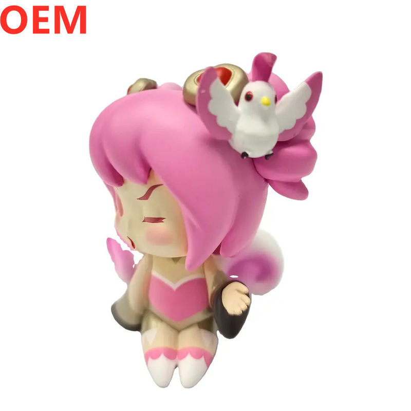 OEM Custom Mini Cute PVC Cartoon Figure Toys para Crianças custom PVC figurino brinquedo