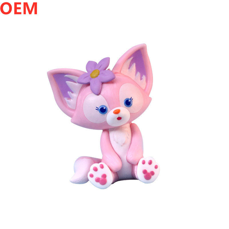 Fábrica OEM Personalizado Personalidades de desenhos animados de plástico 3d de alta qualidade, brinquedos de figuras de desenhos animados de PVC