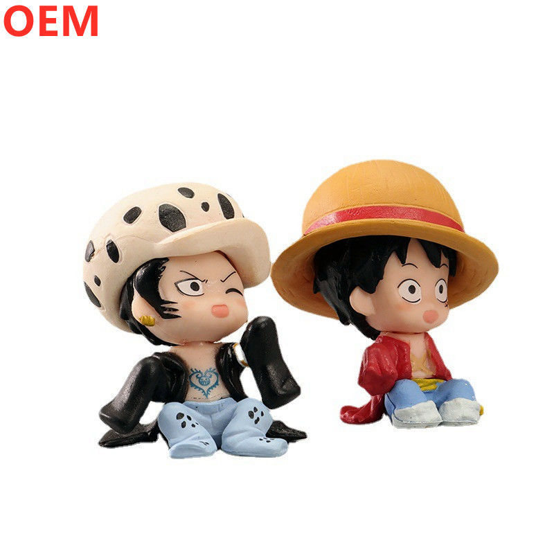 Fábrica OEM Personalizado Personalidades de desenhos animados de plástico 3d de alta qualidade, brinquedos de figuras de desenhos animados de PVC