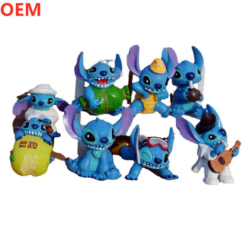 Fábrica OEM Personalizado Personalidades de desenhos animados de plástico 3d de alta qualidade, brinquedos de figuras de desenhos animados de PVC