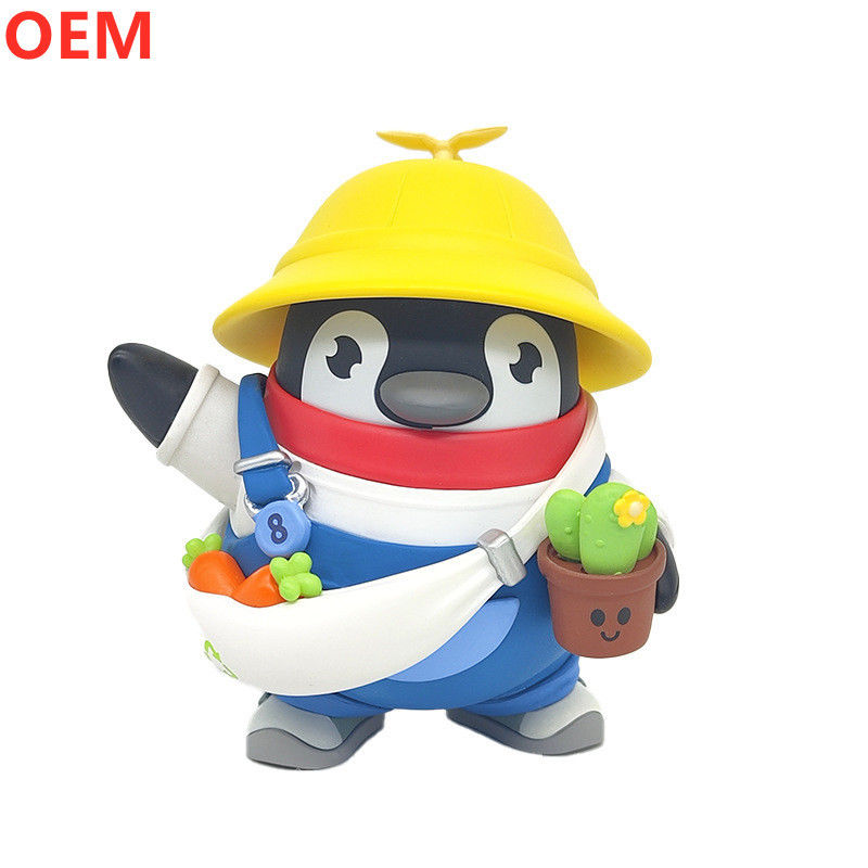 Fábrica OEM Personalizado Personalidades de desenhos animados de plástico 3d de alta qualidade, brinquedos de figuras de desenhos animados de PVC