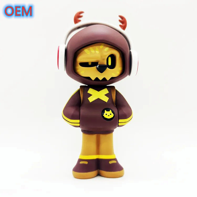 Personalizado 3d plástico desenho animado animais figuras de anime brinquedos OEM design PVC figuras de plástico brinquedos