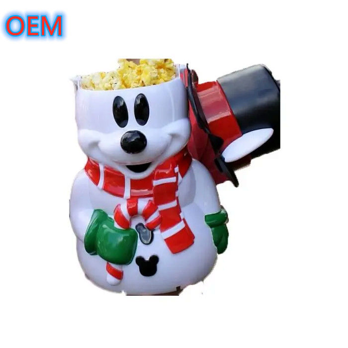 Cartoon Popcorn Bucket Personalização, Design OEM de alta qualidade de plástico Popcorn Bucket