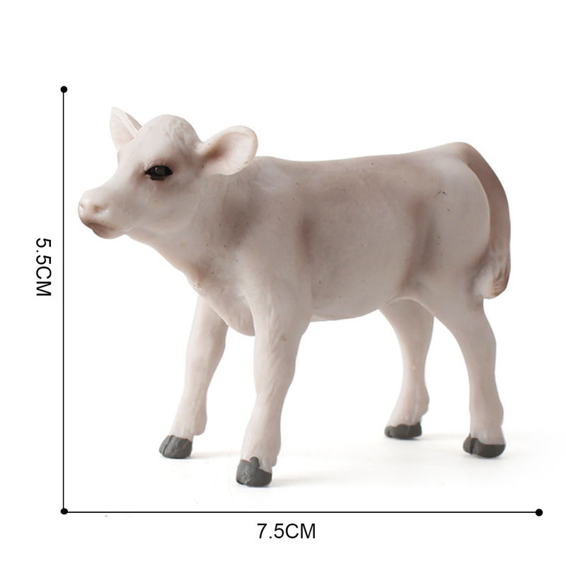 Brinquedos de animação para zoológicos, modelos de vacas, figuras de animação, modelos de plástico