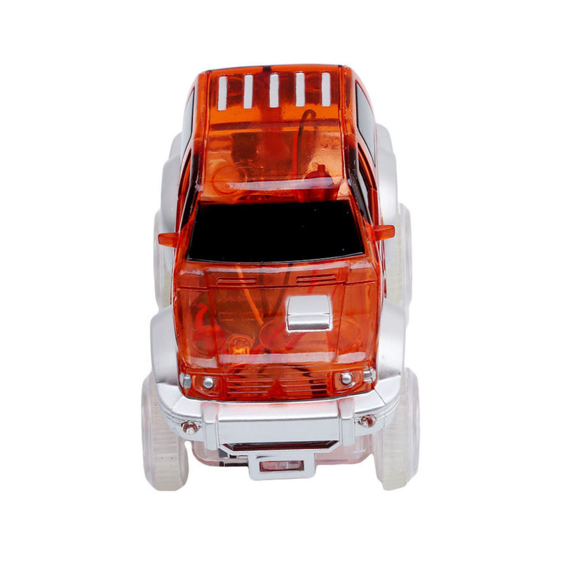 Carros de luzes LED personalizados Brinquedos com luzes piscantes Carros de brinquedos DIY