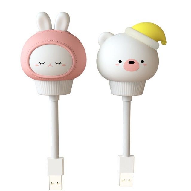 Lâmpada de brinquedo de fábrica PVC vinil LED Iluminação de brinquedos Cartoon Cartoons USB