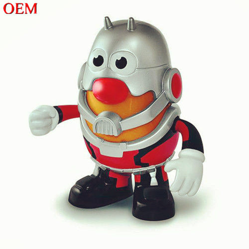 Fabricação de brinquedos design de brinquedos personalizado OEM PVC Movie Character Potato Head 3D Toy custom action figure