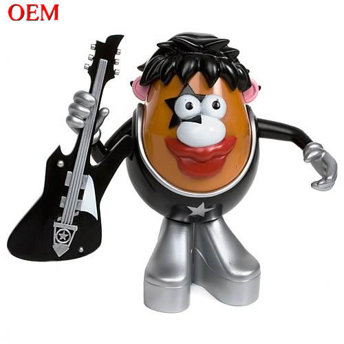 Fabricação de brinquedos design de brinquedos personalizado OEM PVC Movie Character Potato Head 3D Toy custom action figure