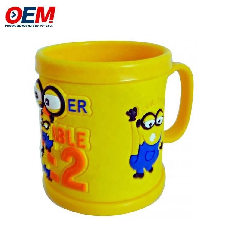 Fabrica OEM Custom Feito Seu Próprio design Taça de Plástico 3D canecas personalizado taça de figura de brinquedo de plástico