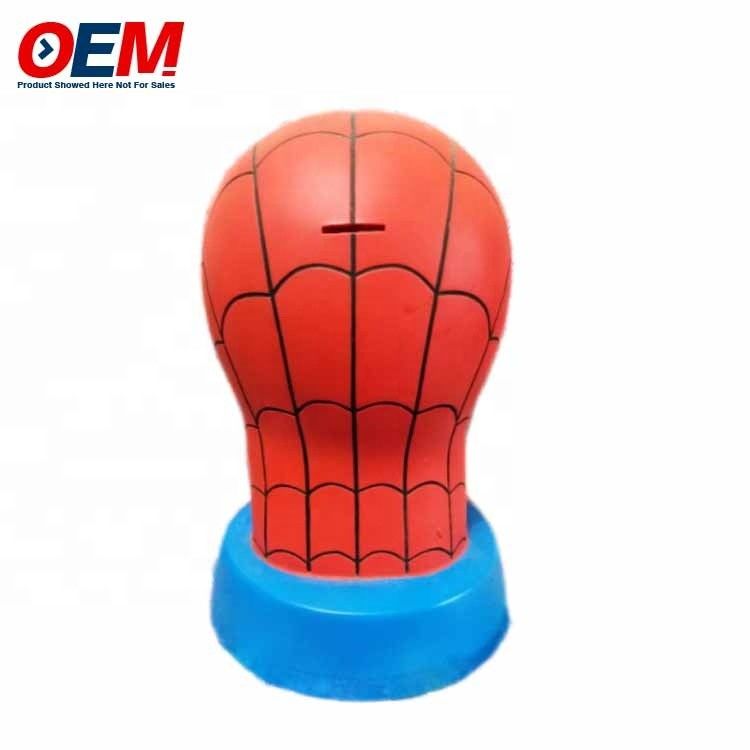 Fábrica OEM fazer Cartoons Banco de Moedas de Plástico PVC Pika Com Fechadura Chave Piggy Banco de Plástico
