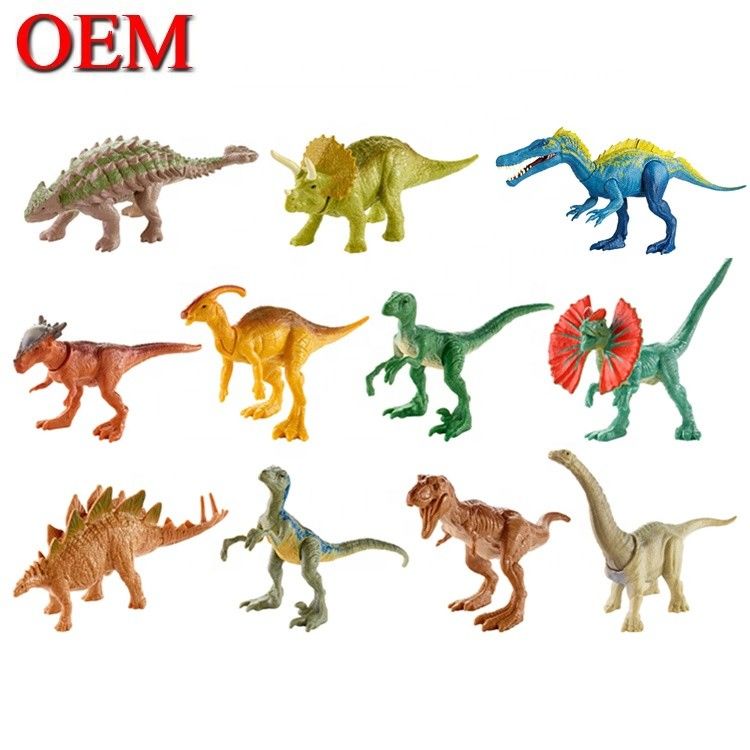 Fabricante de brinquedos personalizados Dinossauro Play Figure Modelo 3D Toy brinquedo de vinil personalizado