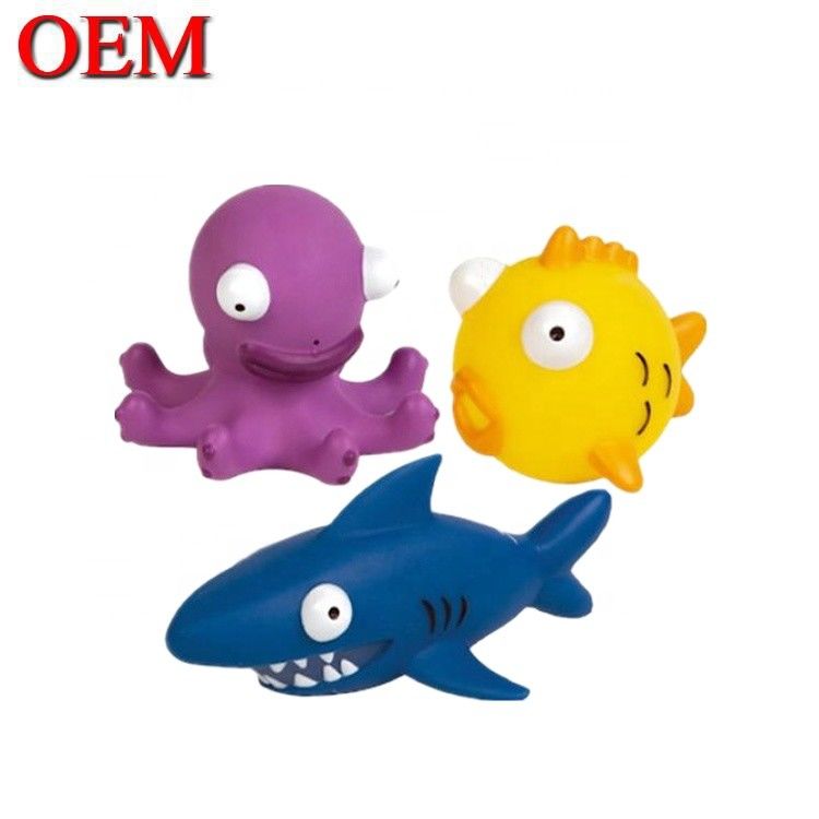 Fábrica OEM fazer Modelo Cartoon Cute Mundo do Mar Animal Modelo Figuras Ação Para Crianças