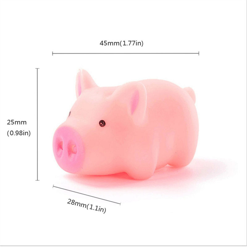 OEM personalizado Cute Squeeze Squeaky Chew Jogos Interativos Treinamento Engraçado Mini Brinquedo de Borracha Macia