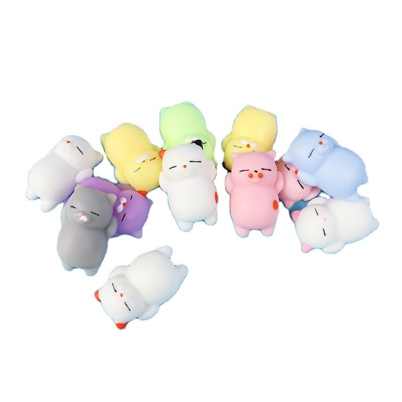 Fabrica OEM personalizado Animal Antistress Slimy Squeeze Brinquedos Engraçados Brinquedos Mini Mochi Squishy brinquedo