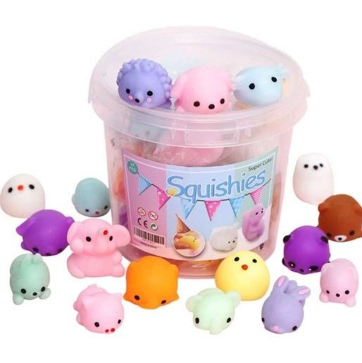 Fabrica OEM personalizado Animal Antistress Slimy Squeeze Brinquedos Engraçados Brinquedos Mini Mochi Squishy brinquedo