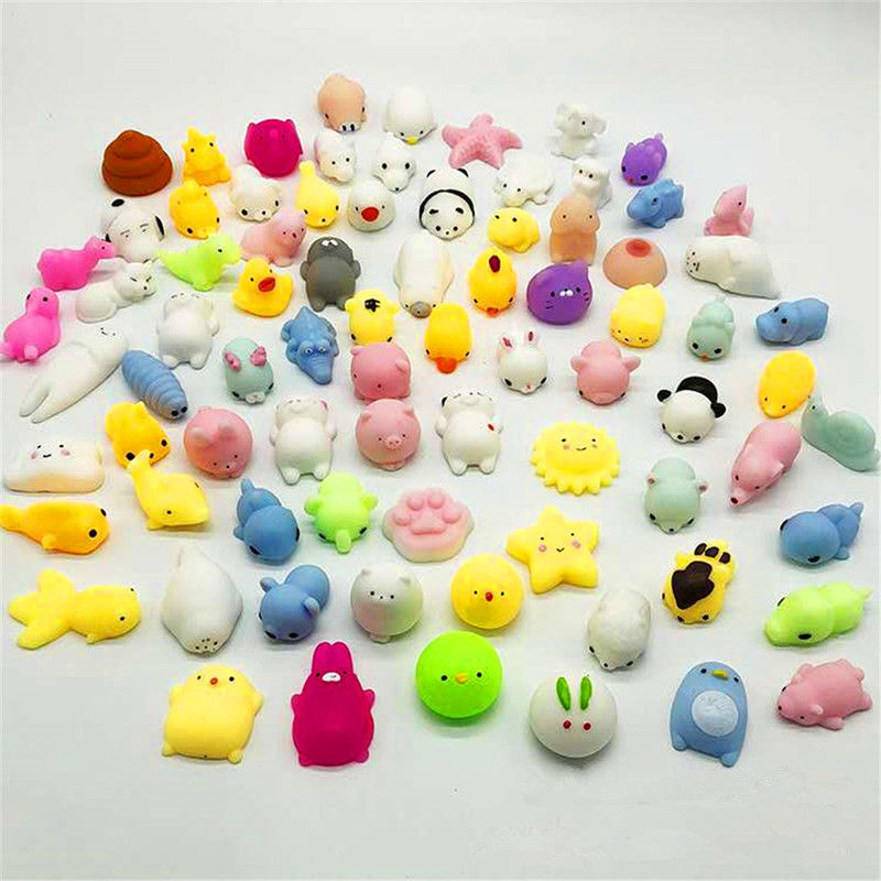 Fabrica OEM personalizado Animal Antistress Slimy Squeeze Brinquedos Engraçados Brinquedos Mini Mochi Squishy brinquedo