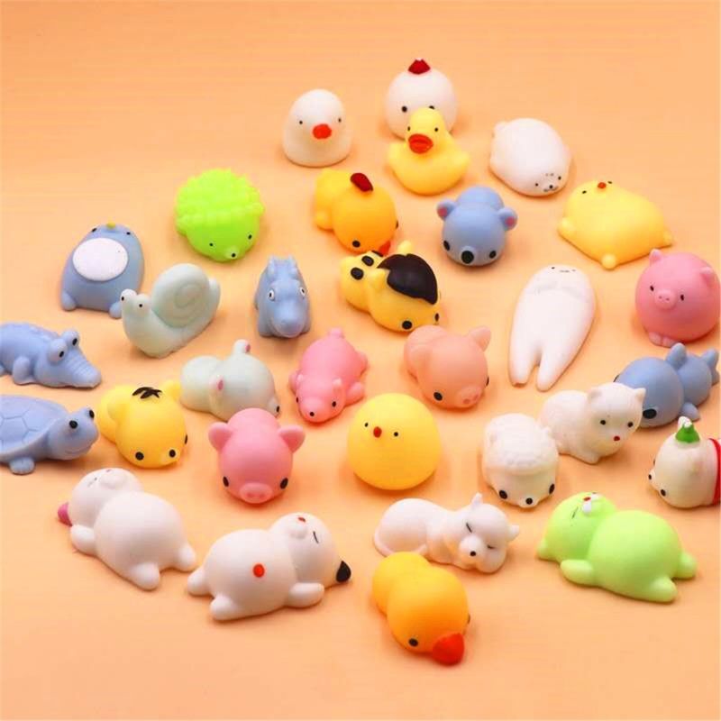 Fabrica OEM personalizado Animal Antistress Slimy Squeeze Brinquedos Engraçados Brinquedos Mini Mochi Squishy brinquedo