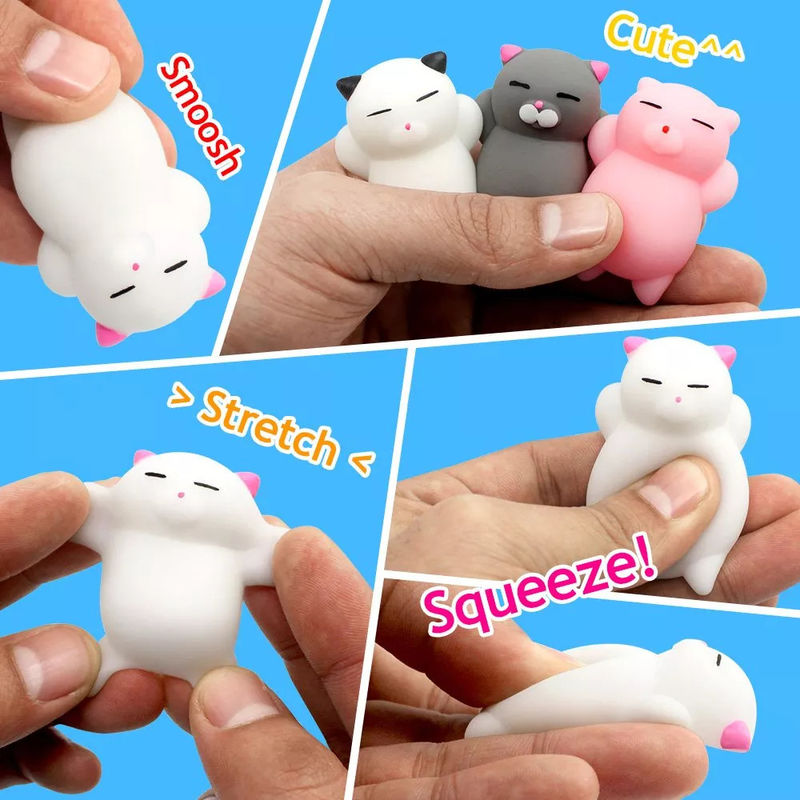 Fabrica OEM personalizado Animal Antistress Slimy Squeeze Brinquedos Engraçados Brinquedos Mini Mochi Squishy brinquedo