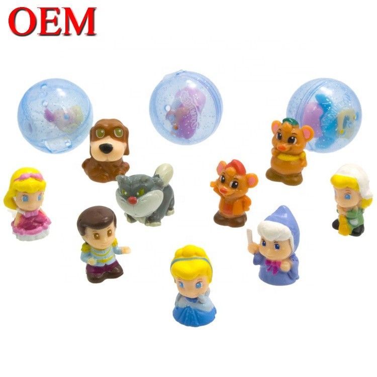 Bola de cápsula de design personalizado com figuras de anime para crianças presentes OEM brinquedo de figuras de ovo