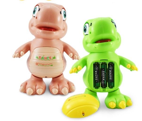 Fabrica OEM personalizado Robot Elétrico Animais de estimação Dinossauro Animal Música de Caminhada Luz Brinquedos de Dança