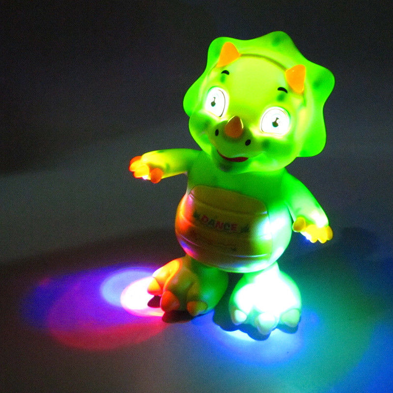 Fabrica OEM personalizado Robot Elétrico Animais de estimação Dinossauro Animal Música de Caminhada Luz Brinquedos de Dança