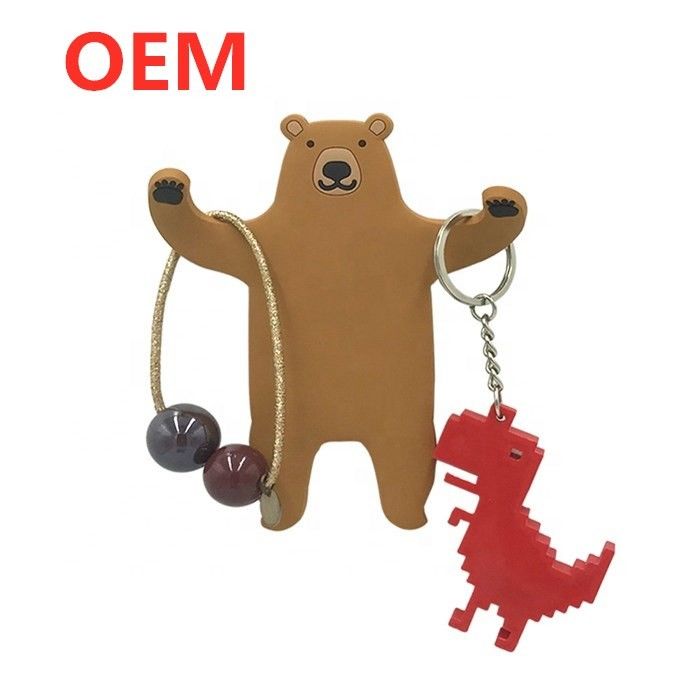 OEM FAMA Factory Custom Made Mini sem costura cauda folhável gancho brinquedos de borracha de PVC
