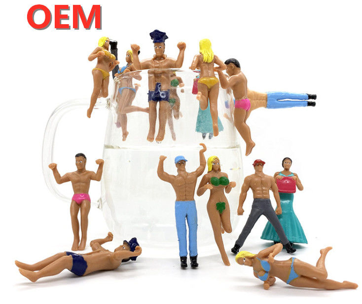 OEM Personalizado 3D Nova Copa de Desenho Animado Decoração Boneca Micro Copa de Paisagem Figura de Brinquedo Pendente