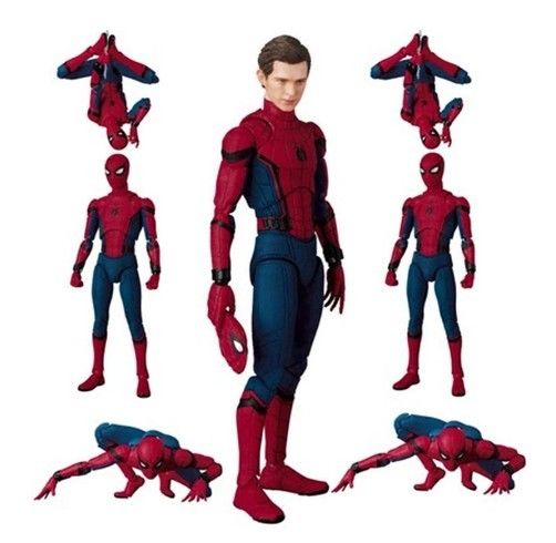 Personalizado de alta qualidade 15cm Homem-Aranha brinquedos Tom Holland PVC Action Figure Homem-Aranha coleção brinquedo com caixa