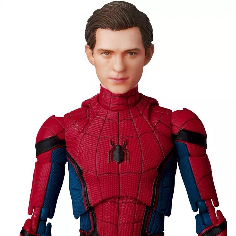 Personalizado de alta qualidade 15cm Homem-Aranha brinquedos Tom Holland PVC Action Figure Homem-Aranha coleção brinquedo com caixa