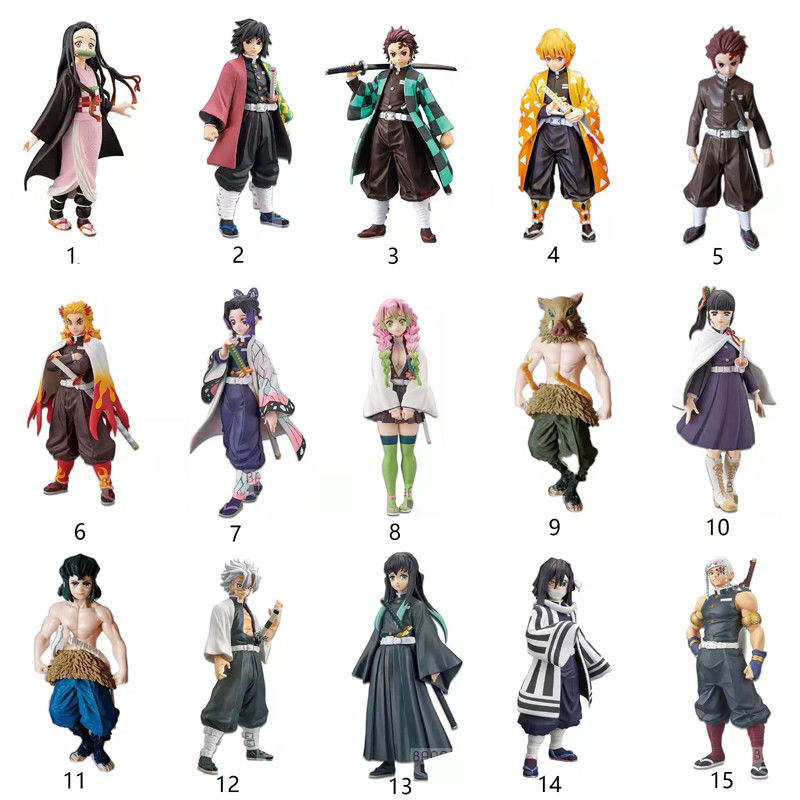 OEM Demon Slayer Modelo de personagem Coleção de decoração de brinquedos Figuras de ação personalizadas