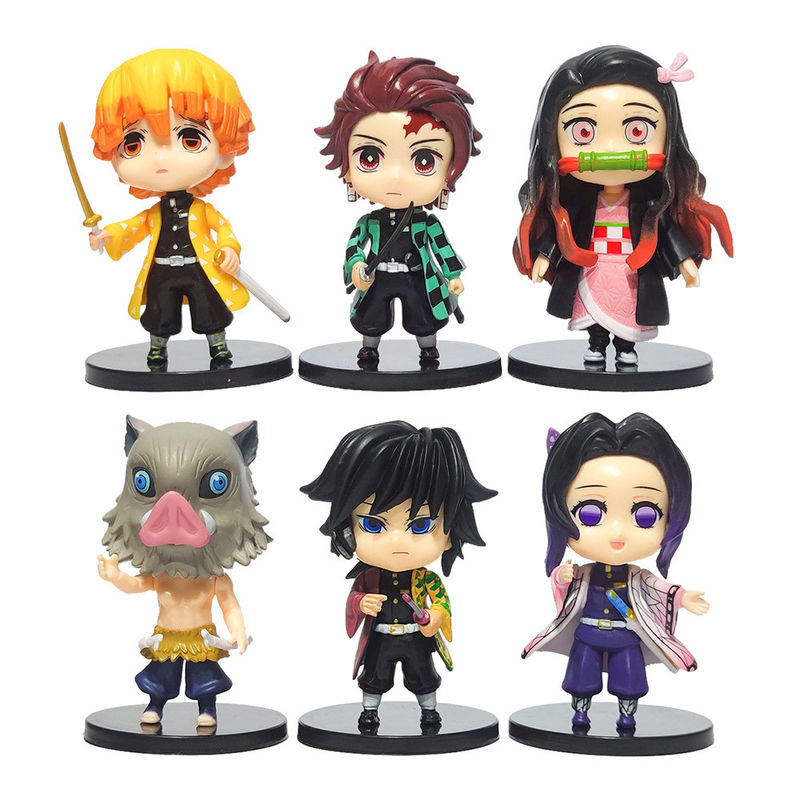 OEM Demon Slayer Modelo de personagem Coleção de decoração de brinquedos Figuras de ação personalizadas
