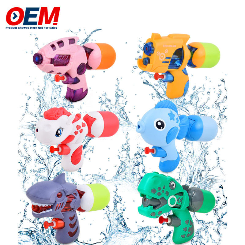 Arma de água de forma animal personalizada brinquedo de arma de água de água OEM Blasters de água pistolas de chuveiro feitas de verão arma de água ao ar livre