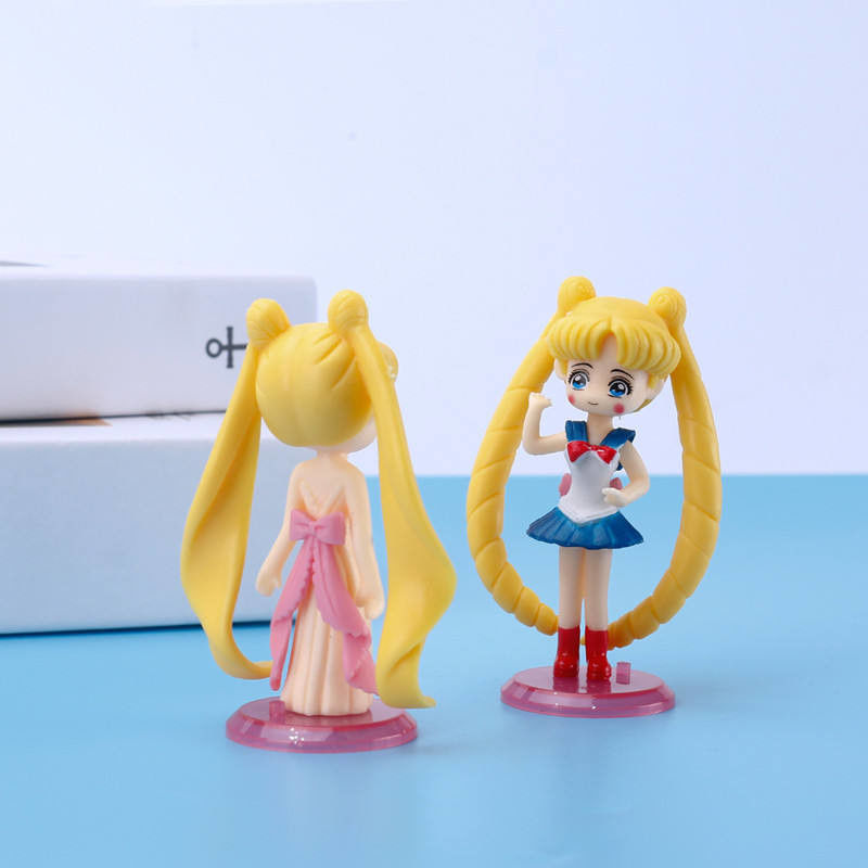 Produtores de brinquedos OEM Mini Sailor Moon Toys Surprise Toys Can Put In Capsule