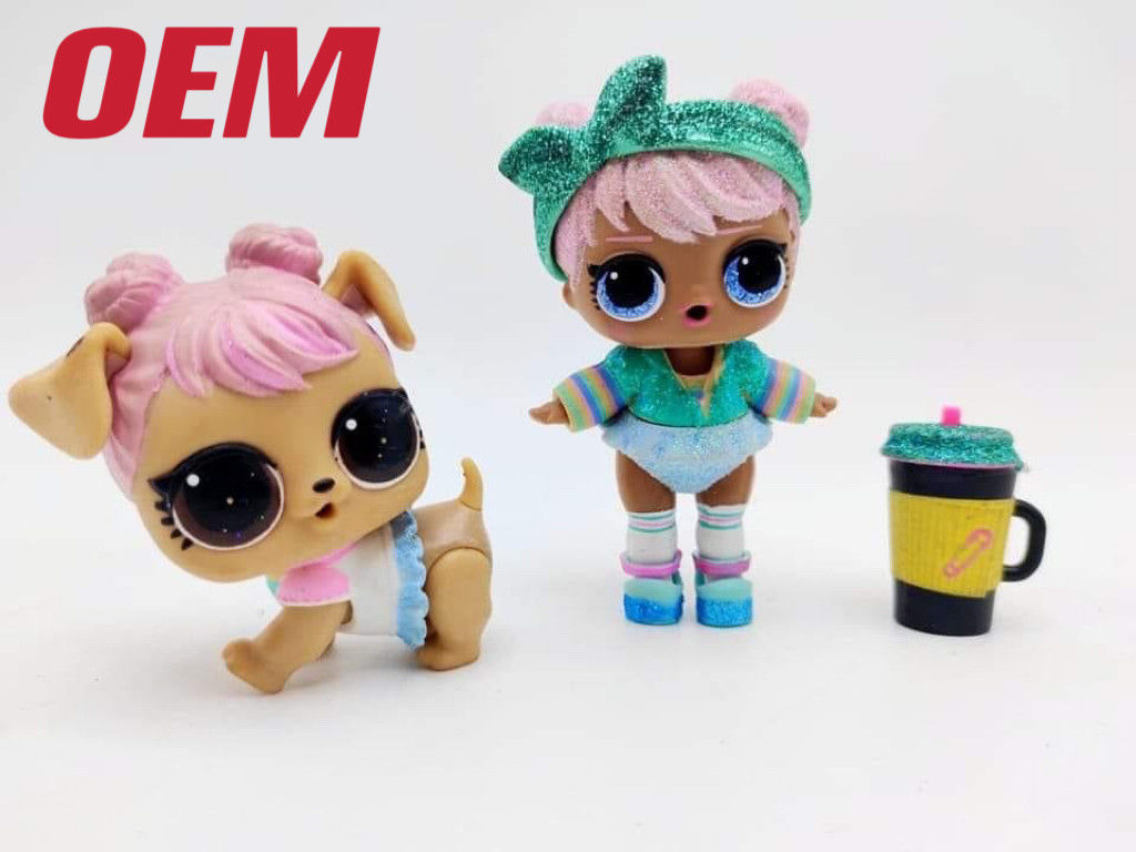 Caixas de brinquedos personalizadas surpresa cego Figurine fazer plástico ABS brinquedos de criança caixas Oem educação mini brinquedo