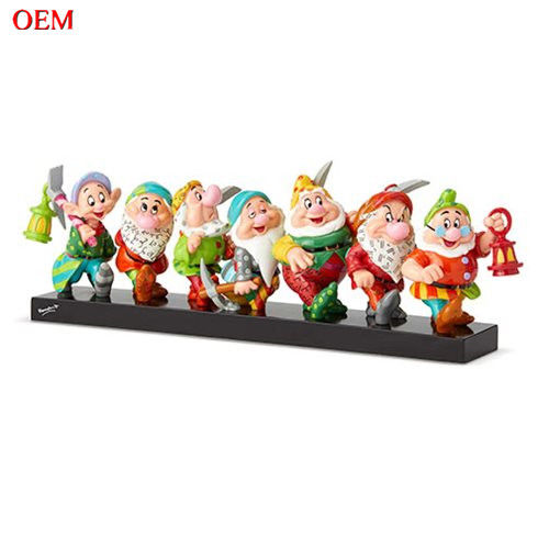 Custom The World of Miss Mindy Snow White and the Seven Dwarfs custom Collection pvc Model Figurine