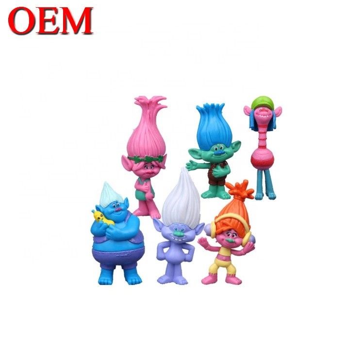 Personalizado Japão Personagens Clássicos Set de Bolo de Aniversário Set de Ação de Figuras Oem Fábrica de Bolo