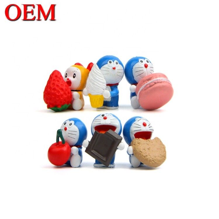 Personalizado Japão Personagens Clássicos Set de Bolo de Aniversário Set de Ação de Figuras Oem Fábrica de Bolo