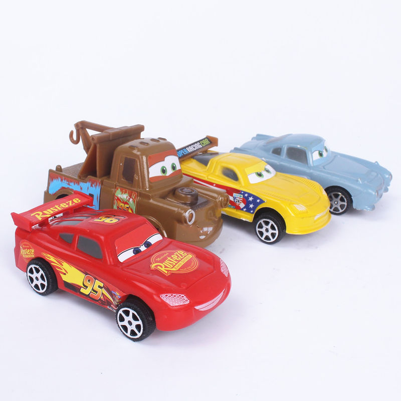 Fabricante personalizado Cartoon Pixar Cars Racing Series Jackson Storm Cruz Smokey 1:43 Veículo de liga de metal Diecast Brinquedos Boy Kid Gif