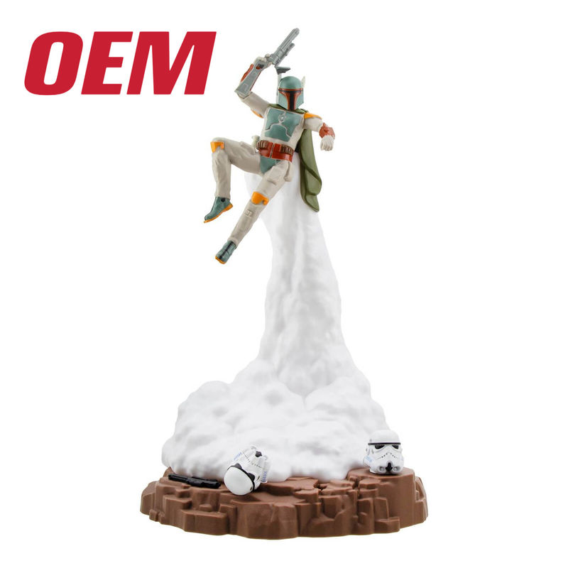 Lâmpada de brinquedos personalizados de LED de iluminação Ome personagem de filme de brinquedos de lâmpada Fazer plástico crianças de brinquedos luz com música e som