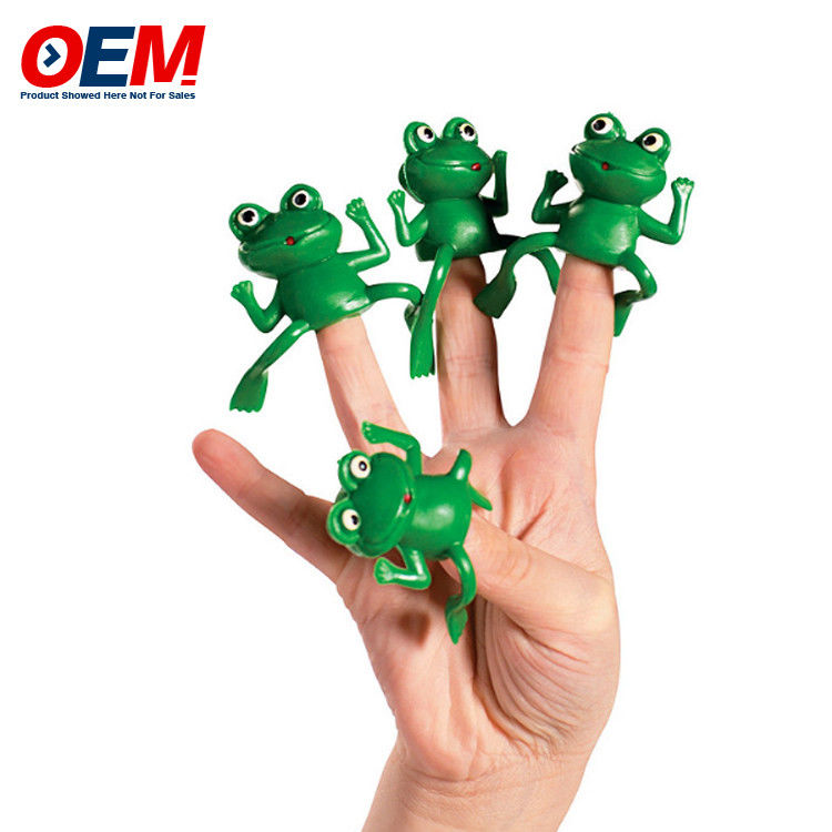 Brinquedos de dedo de dinossauro de animais de plástico personalizados Brinquedos de dedo de personagem de floresta OEM