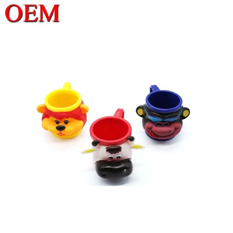 Alturas personalizadas Qualidade Eco-friendly 3d Figure Cup Ice Cute Cartoon Toy Cream Mug
