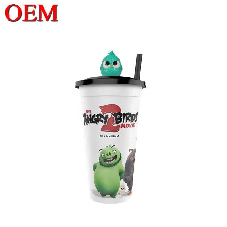 Figura de plástico personalizado Figura de copa de OEM Figura de topper Criar Figura de aniversário