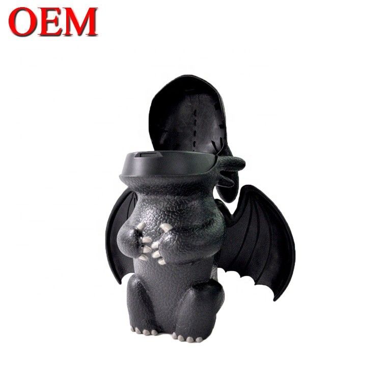 Fabricante de brinquedos personalizados Bonito plástico 3D Disney Figure Toy Popcorn Bucket Para o Natal