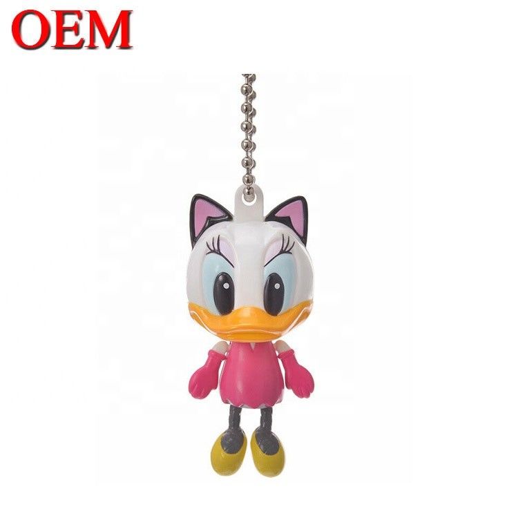 Fornecedor personalizado Figura de PVC Customize Key Holder OEM Cartoon Toy Keychain FAMA Factory