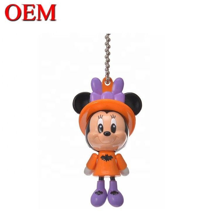 Fornecedor personalizado Figura de PVC Customize Key Holder OEM Cartoon Toy Keychain FAMA Factory