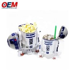 Faça estampado estrela de cinema personalizado figura brinquedo presente & artesanato coleção OEM design boneca recipiente
